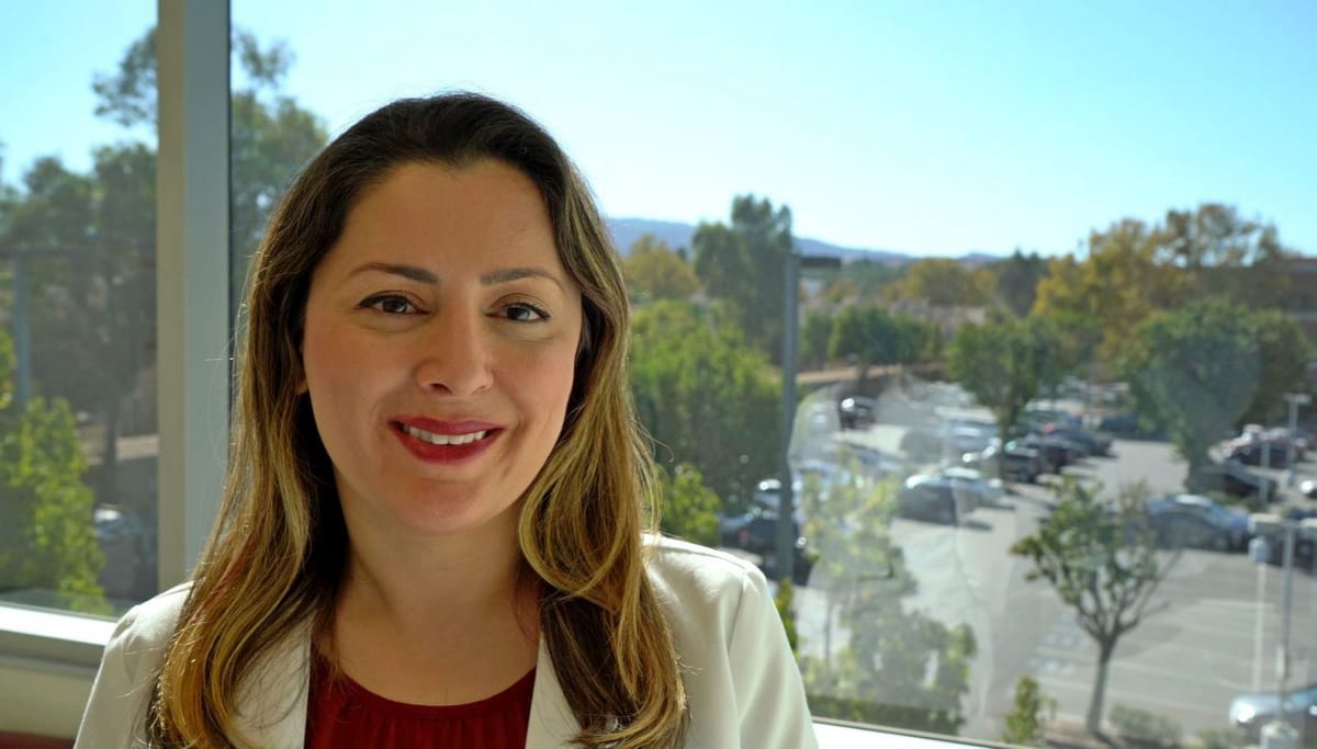 Dr. Nastran Hashemi at the Valencia office